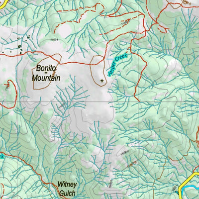 Co Bighorn Sheep Unit S29 Topo with Unit Boundaries Preview 2
