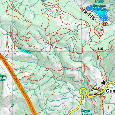 Co Bighorn Sheep Unit S30 Topo with Unit Boundaries Preview 3