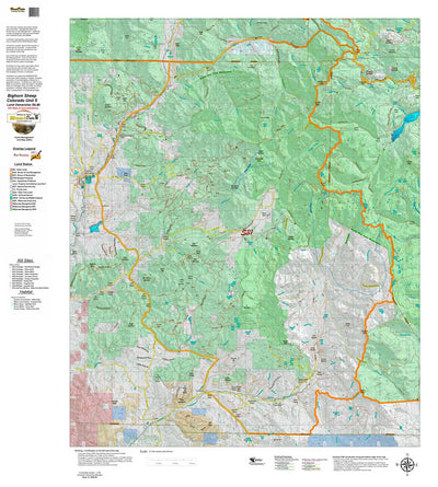 Co Bighorn Sheep Unit S31 Land Use, Kill Site, and Concentrations Preview 1