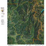 Co Bighorn Sheep Unit S31 Satellite Image with concentrations and kill sites. Preview 1