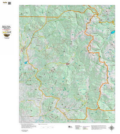 Co Bighorn Sheep Unit S31 Topo with Unit Boundaries Preview 1