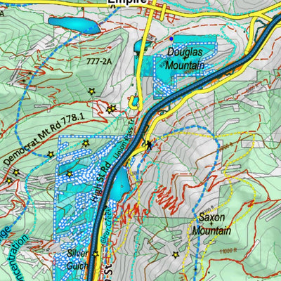 Co Bighorn Sheep Unit S32 Land Use, Kill Site, and Concentrations Preview 3