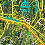Co Bighorn Sheep Unit S34 Satellite Image with concentrations and kill sites. Preview 3