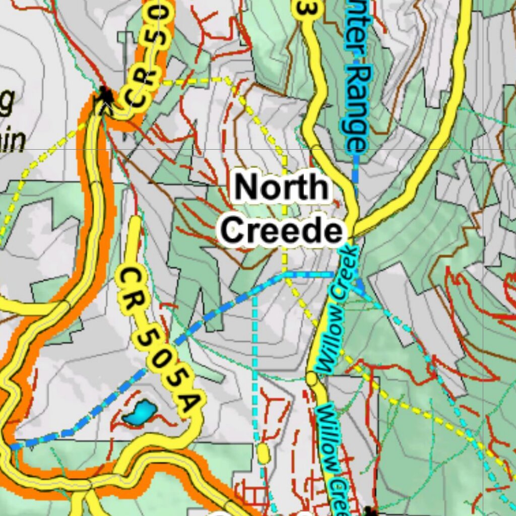 S36 Postcode Map Co Bighorn Sheep Unit S36 Land Use, Kill Site, and Concentrations Map ...