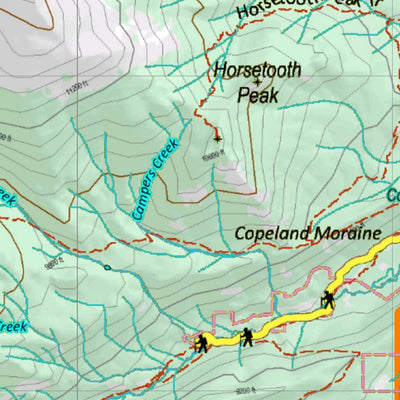 Co Bighorn Sheep Unit S37 Topo with Unit Boundaries Preview 2