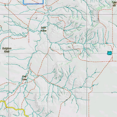 Co Bighorn Sheep Unit S38 Topo with Unit Boundaries Preview 2