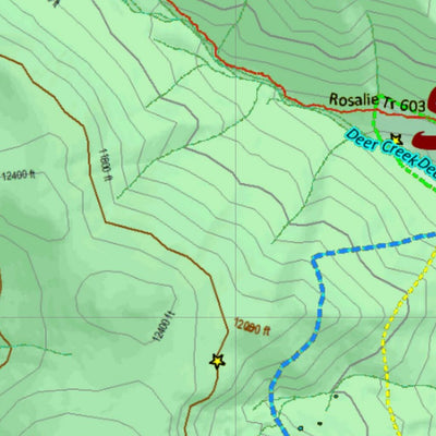 Co Bighorn Sheep Unit S4 Land Use, Kill Site, and Concentrations Preview 2