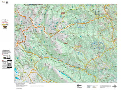 Co Bighorn Sheep Unit S4 Topo with Unit Boundaries Preview 1