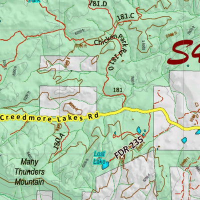 Co Bighorn Sheep Unit S40 Land Use, Kill Site, and Concentrations Preview 2