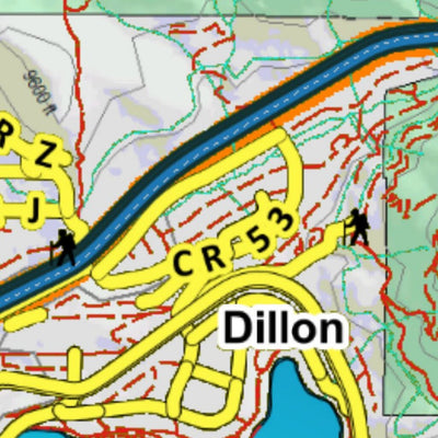 Co Bighorn Sheep Unit S41 Land Use, Kill Site, and Concentrations Preview 3