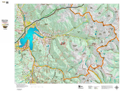 Co Bighorn Sheep Unit S41 Topo with Unit Boundaries Preview 1