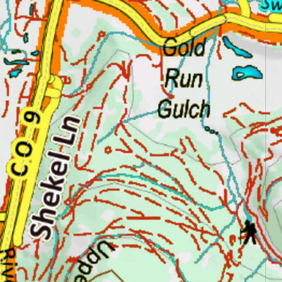 Co Bighorn Sheep Unit S41 Topo with Unit Boundaries Preview 3