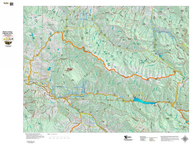 Co Bighorn Sheep Unit S44 Topo with Unit Boundaries Preview 1