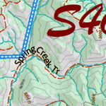 Co Bighorn Sheep Unit S46 Topo with Unit Boundaries Preview 2