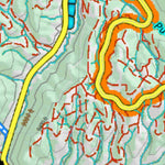 Co Bighorn Sheep Unit S46 Topo with Unit Boundaries Preview 3