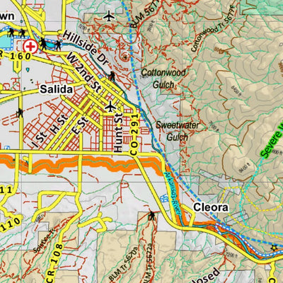 Co Bighorn Sheep Unit S47 Land Use, Kill Site, and Concentrations Preview 3
