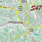 Co Bighorn Sheep Unit S47 Topo with Unit Boundaries Preview 2