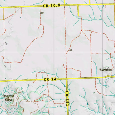 Co Bighorn Sheep Unit S48 Topo with Unit Boundaries Preview 2