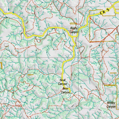 Co Bighorn Sheep Unit S48 Topo with Unit Boundaries Preview 3