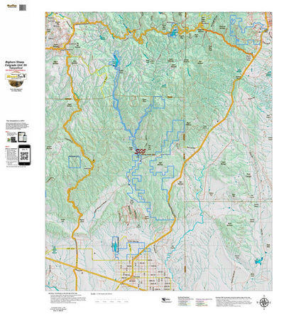 Co Bighorn Sheep Unit S5 Topo with Unit Boundaries Preview 1