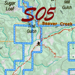 Co Bighorn Sheep Unit S5 Topo with Unit Boundaries Preview 2