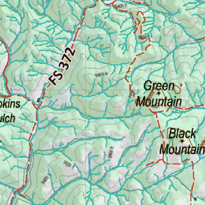 Co Bighorn Sheep Unit S5 Topo with Unit Boundaries Preview 3