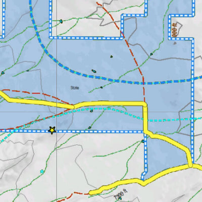 Co Bighorn Sheep Unit S50 Land Use, Kill Site, and Concentrations Preview 2