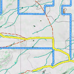 Co Bighorn Sheep Unit S50 Topo with Unit Boundaries Preview 2