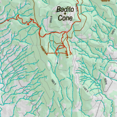 Co Bighorn Sheep Unit S50 Topo with Unit Boundaries Preview 3