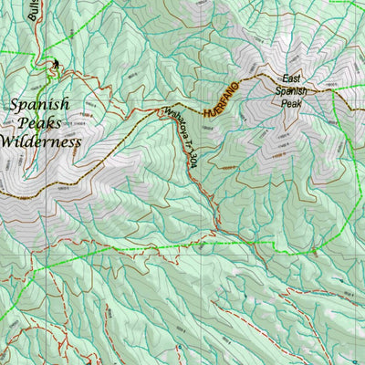 Co Bighorn Sheep Unit S51 Topo with Unit Boundaries Preview 3