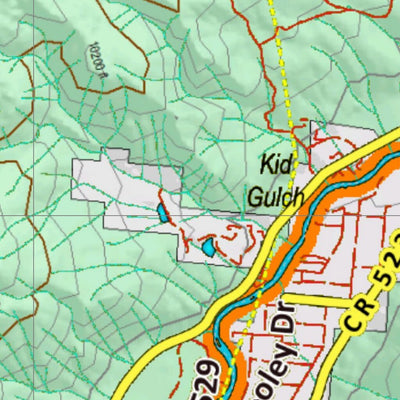 Co Bighorn Sheep Unit S53 Land Use, Kill Site, and Concentrations Preview 3