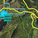 Co Bighorn Sheep Unit S53 Satellite Image with concentrations and kill sites. Preview 2