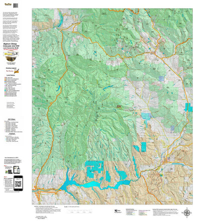 Co Bighorn Sheep Unit S54 Land Use, Kill Site, and Concentrations Preview 1