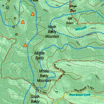 Co Bighorn Sheep Unit S54 Land Use, Kill Site, and Concentrations Preview 2