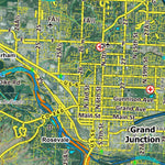 Co Bighorn Sheep Unit S56 Satellite Image with concentrations and kill sites. Preview 3