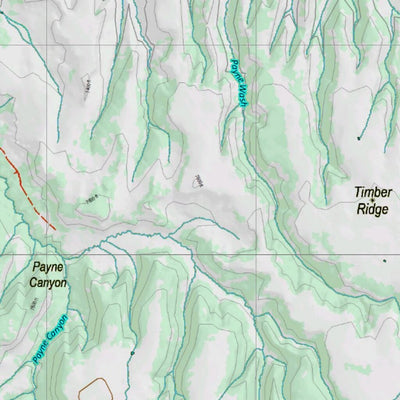 Co Bighorn Sheep Unit S56 Topo with Unit Boundaries Preview 2