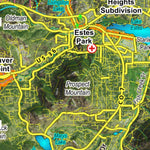 Co Bighorn Sheep Unit S57 Satellite Image with concentrations and kill sites. Preview 3