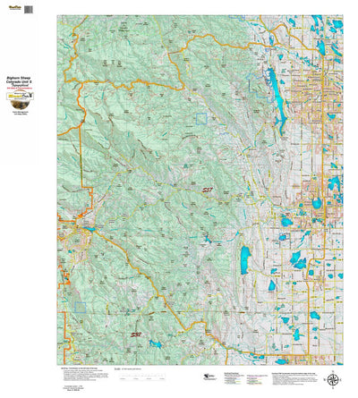 Co Bighorn Sheep Unit S57 Topo with Unit Boundaries Preview 1