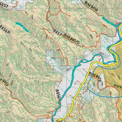Co Bighorn Sheep Unit S59 Land Use, Kill Site, and Concentrations Preview 3
