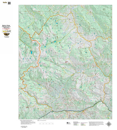 Co Bighorn Sheep Unit S59 Topo with Unit Boundaries Preview 1