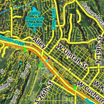 Co Bighorn Sheep Unit S6 Satellite Image with concentrations and kill sites. Preview 3
