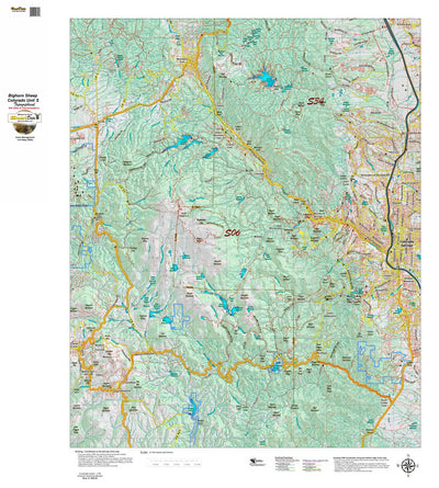Co Bighorn Sheep Unit S6 Topo with Unit Boundaries Preview 1
