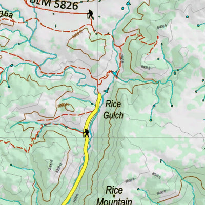 Co Bighorn Sheep Unit S60 Topo with Unit Boundaries Preview 2