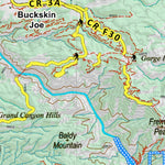 Co Bighorn Sheep Unit S60 Topo with Unit Boundaries Preview 3
