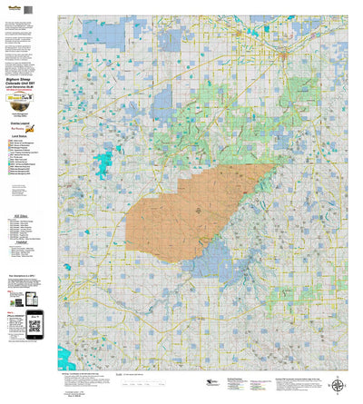 Co Bighorn Sheep Unit S61 Land Use, Kill Site, and Concentrations Preview 1