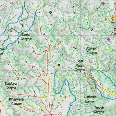 Co Bighorn Sheep Unit S61 Topo with Unit Boundaries Preview 3