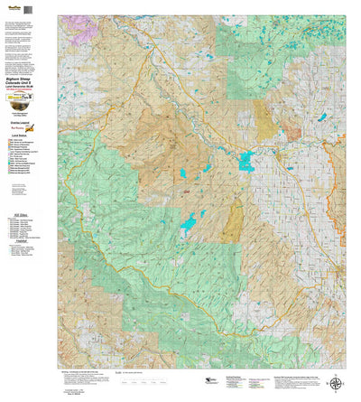 Co Bighorn Sheep Unit S62 Land Use, Kill Site, and Concentrations Preview 1