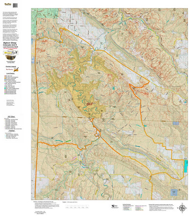 Co Bighorn Sheep Unit S63 Land Use, Kill Site, and Concentrations Preview 1