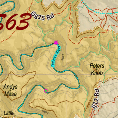 Co Bighorn Sheep Unit S63 Land Use, Kill Site, and Concentrations Preview 2