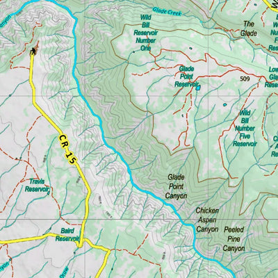 Co Bighorn Sheep Unit S64 Topo with Unit Boundaries Preview 2
